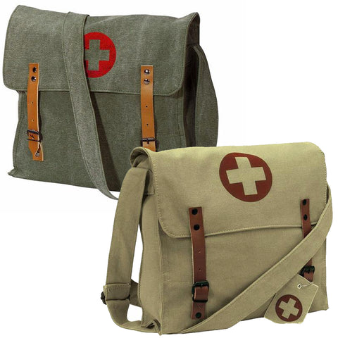 Rothco Vintage Medic Bag w/ Cross